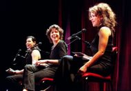 016961.CA.1013.monologue1.WS From left, Julianna Margulies, Julie Kavner and Rosie Perez headline du - Source: Getty