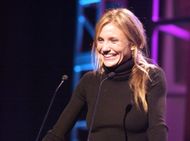Cameron Diaz at Neil Bogart Memorial Fund's "Bogart Tour for a Cure" Show - Source: Getty