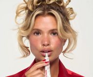 Matilda Djerf for Peppermint Glaze lip treatment (Image via Rhode)