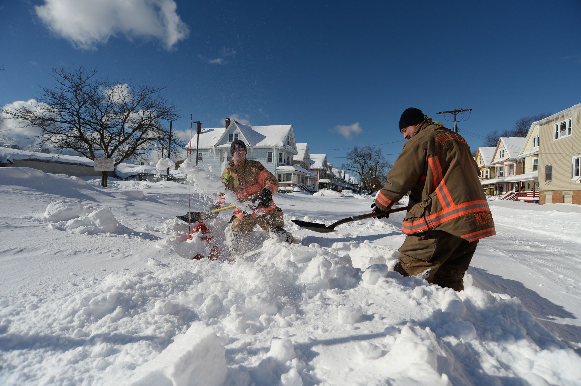 Intense Winter Storm Brings Multiple Feet Of Lake Effect Snow To Buffalo Area - Source: Getty