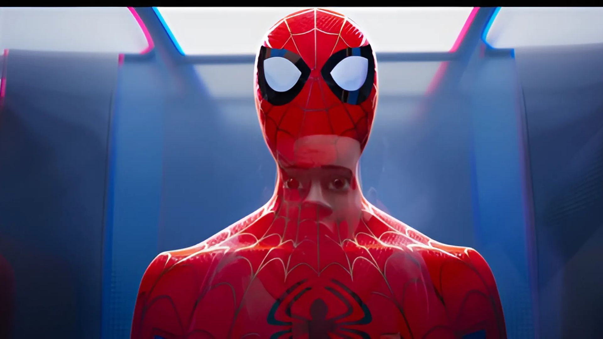 A scene from Spider-Man: Beyond The Spider-Verse | Image source: Sony Pictures Entertainment on YouTube