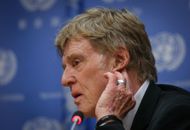 Actor Robert Redford talks at UN headquarters in New York - Source: Getty