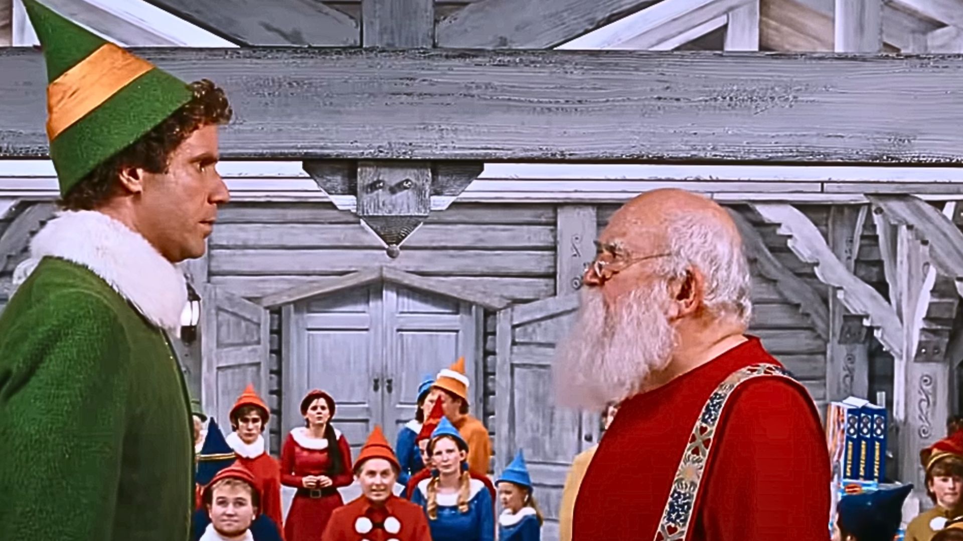 Ed Asner as Santa Claus | Image Via: New Line Cinema