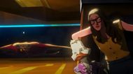 Howard the Duck and Darcy in What If...? (Image Via YouTube/@MarvelEntertainment)