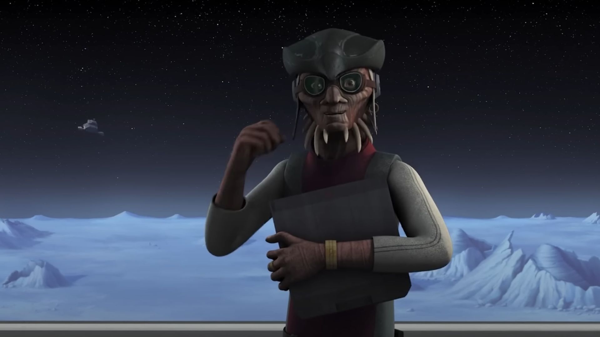 Will we see a live-action Hondo Ohnaka in Star Wars: Skeleton Crew? (Image via Lucasfilm Animation)