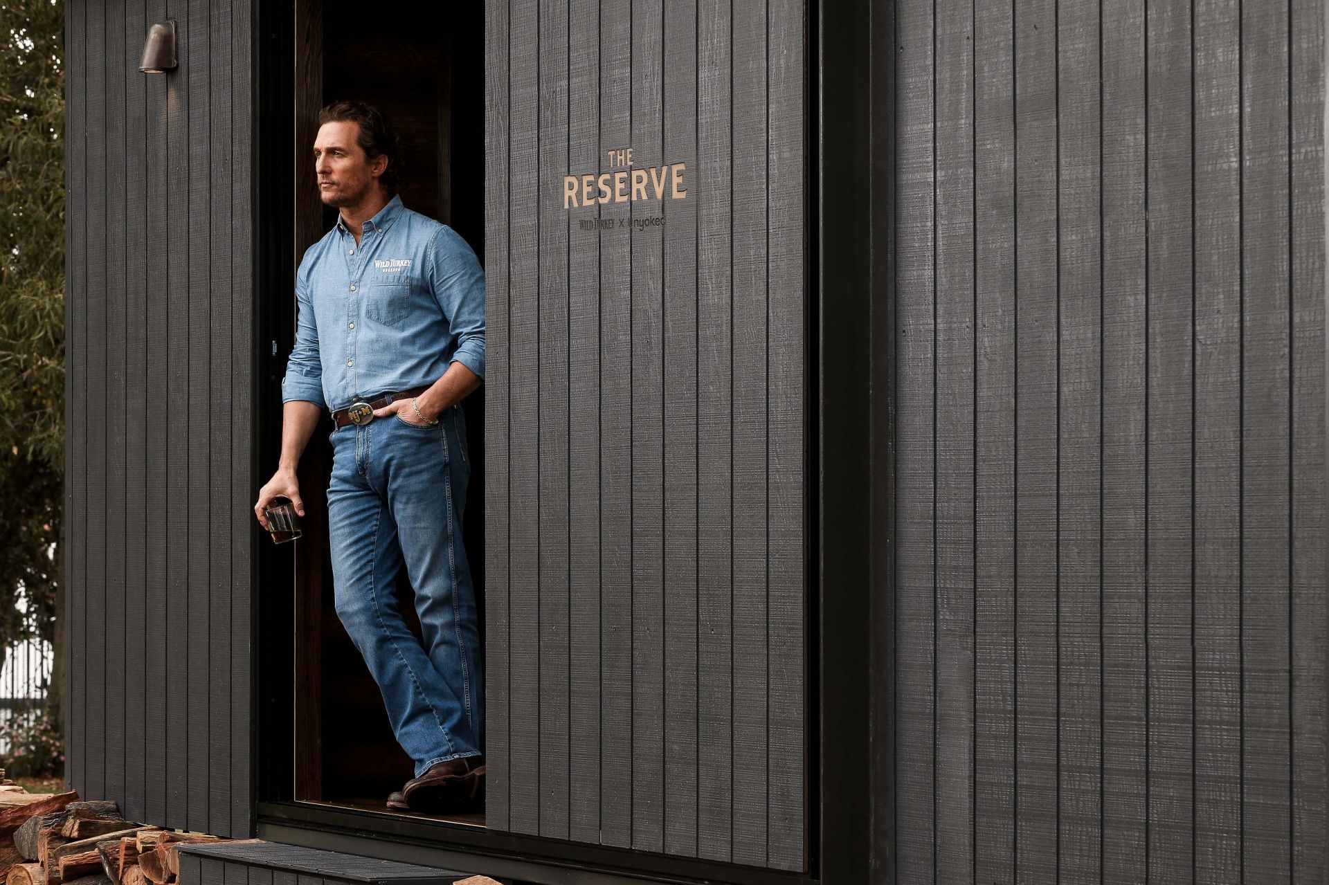 Matthew McConaughey Opens Wilderness Cabin In Sydney, Australia - Source: Getty