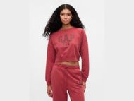 Gap × Disney Mickey Mouse Cropped Logo Sweatshirt (Image via Gap)