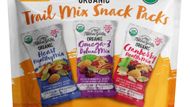 Nature's Garden Organic Trail Mix Snack Packs (Image via Costco)