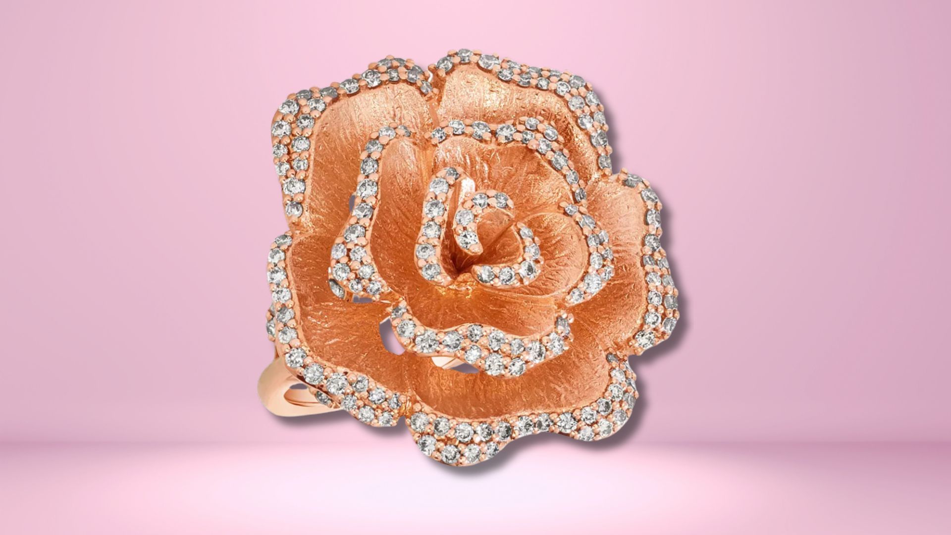 Le Vian Nude Diamond Rose Statement Ring in 14k Rose Gold (Image via Macy&rsquo;s)