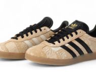 Shiekh x Adidas Gazelle's "West Coast" holiday collection (image via Shiekh.com)