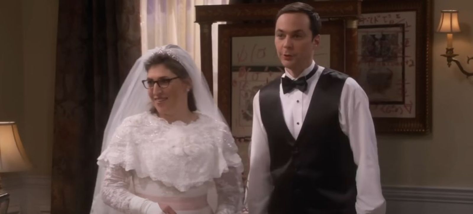 How many children did Sheldon and Amy have?
