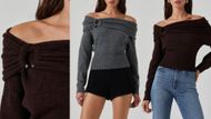 Wylie Off the Shoulder Sweater (Image via Nordstrom)