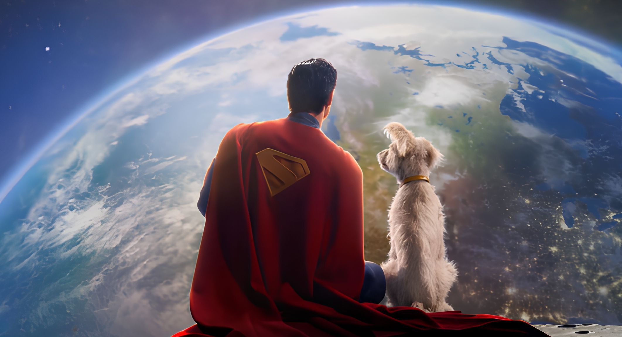 Krypto and Superman | Source: James Gunn