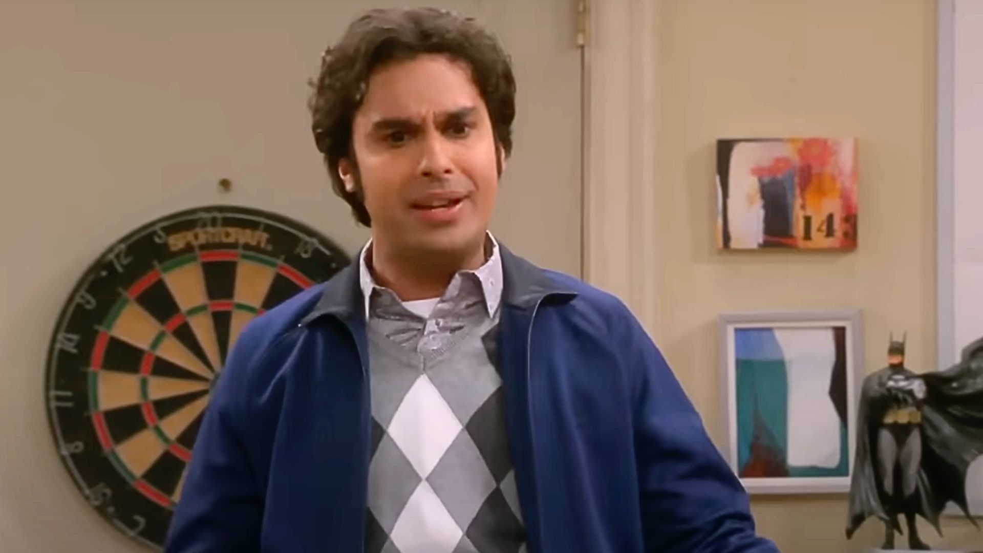 Rajesh Koothrappali from The Big Bang Theory | Image via Warner Bros. Television