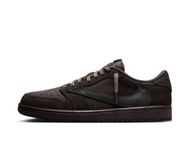 Travis Scott Jordan 1 Low "Velvet Brown" (Image via Nike)