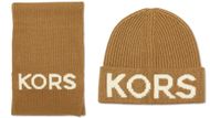 Michael Kors Fisherman's Rib Beanie and Scarf Boxed Gift Set (Image via Macy's)