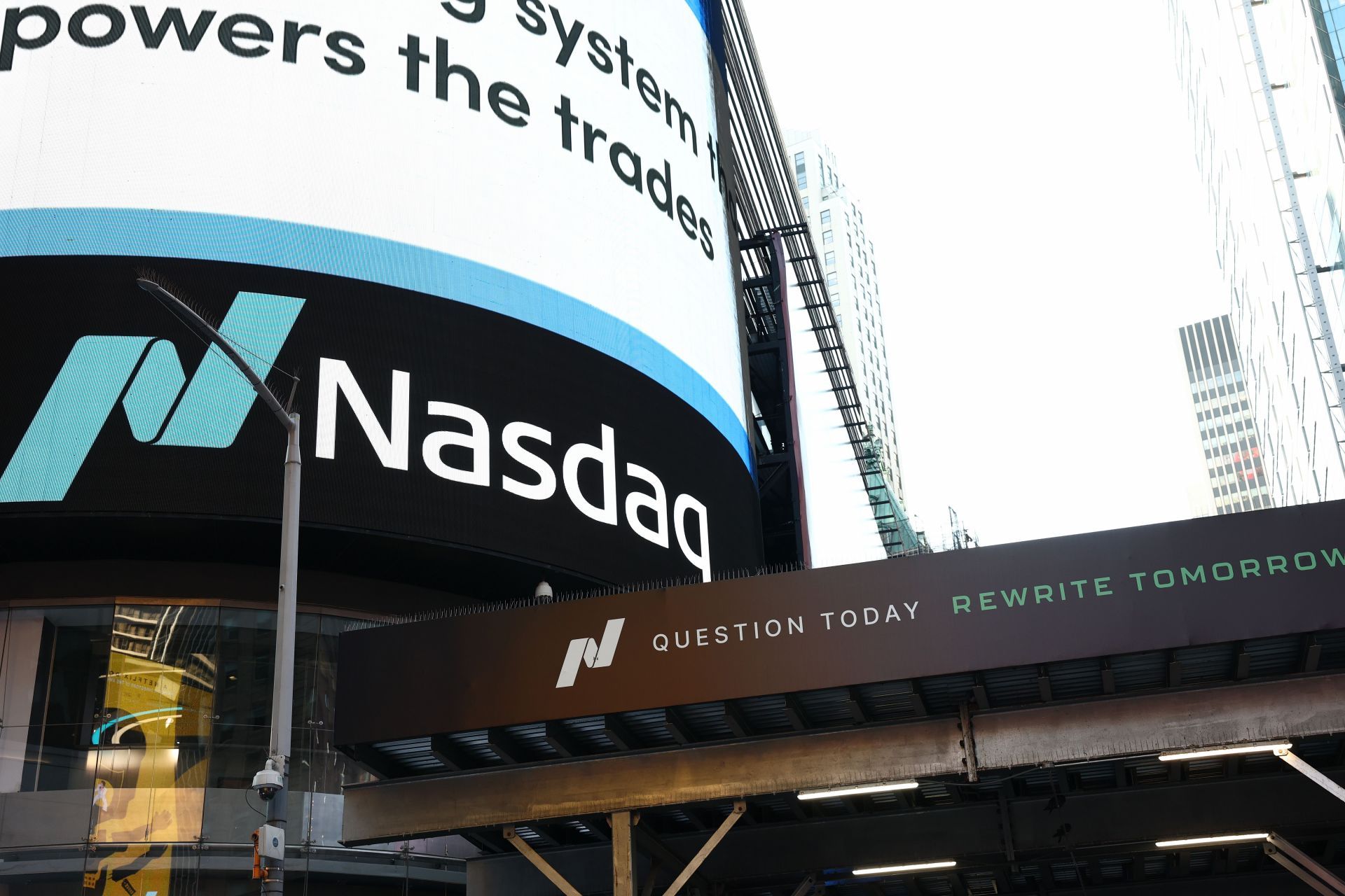 Nasdaq Hits 20K For First Time - Source: Getty