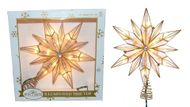 Kurt S. Adler 10-Light 12-Point Capiz Star Treetop (Image via Walmart)