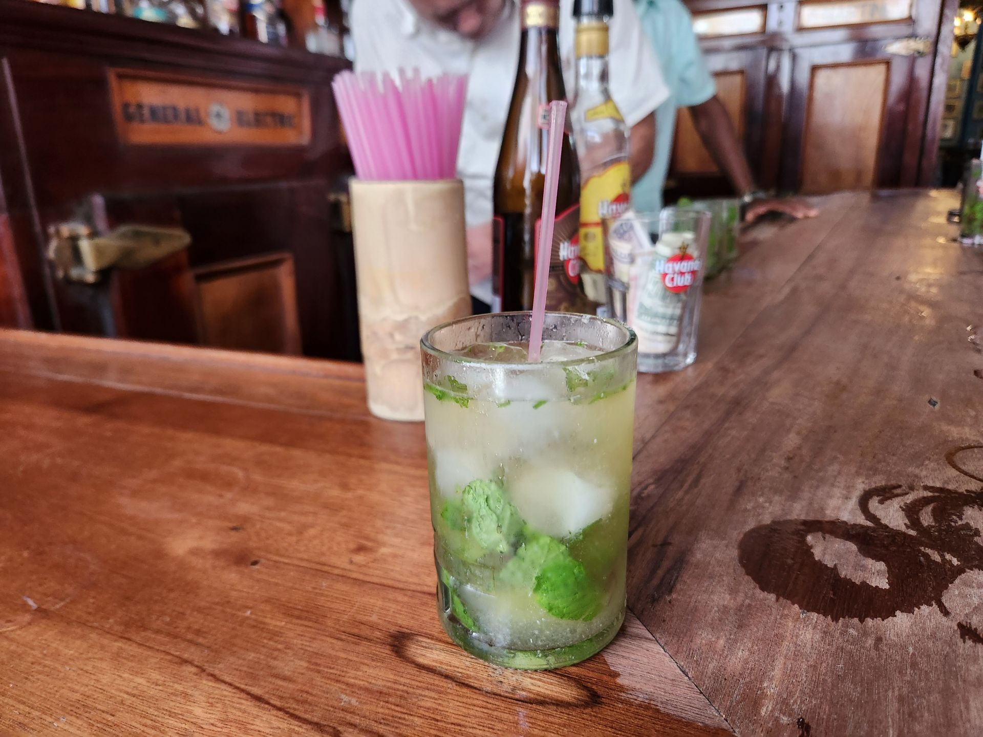 Mojito at La Bodeguita del Medio bar in Havana - Source: Getty