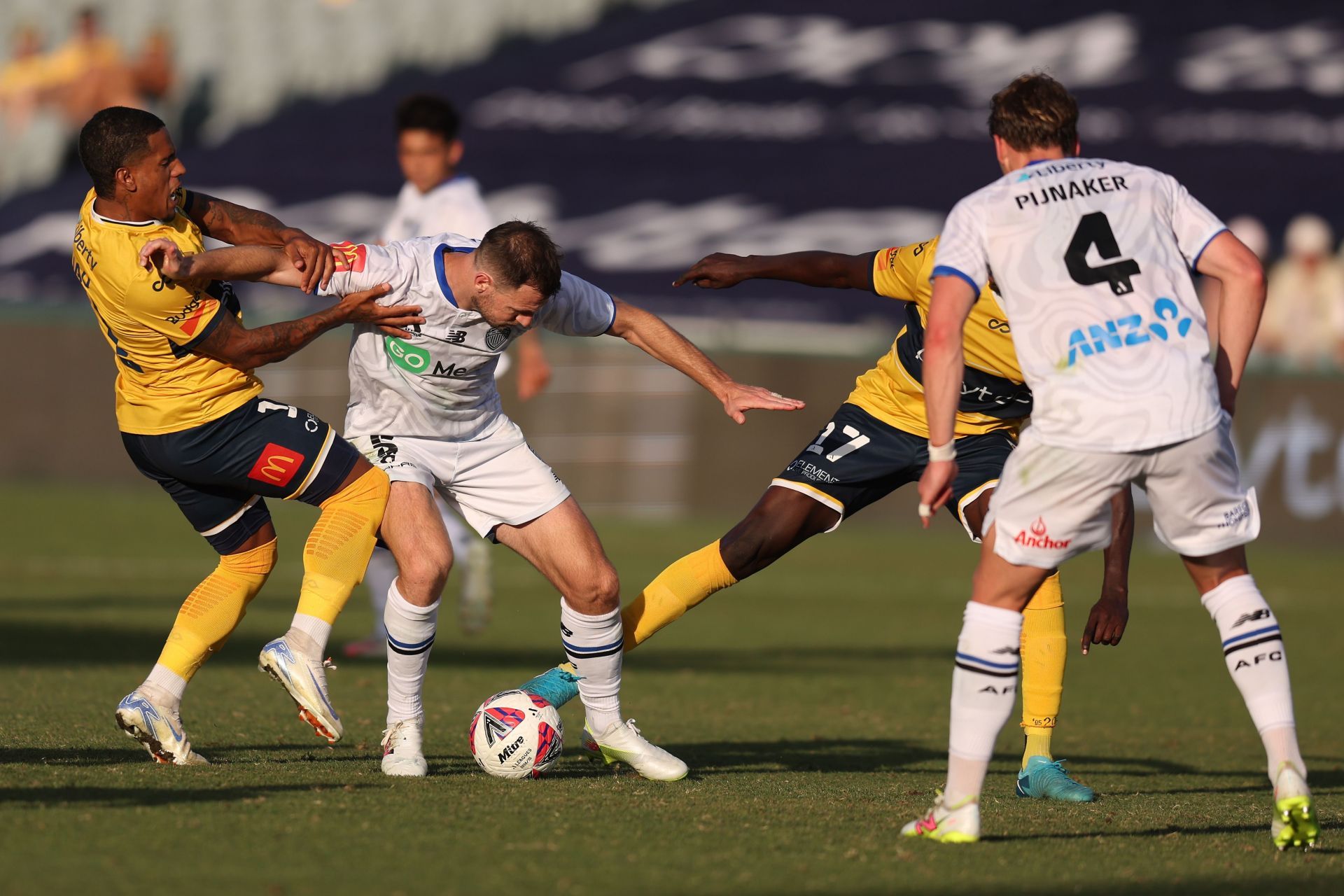 A-League Men Rd 10 - Central Coast Mariners v Auckland FC - Source: Getty