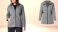 Liz Claiborne Women’s Fleece Midweight Jacket (Image via JCPenney)