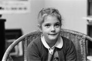 Drew Barrymore, 1982 (Photo by Ron Burton/Mirrorpix/Getty Images)