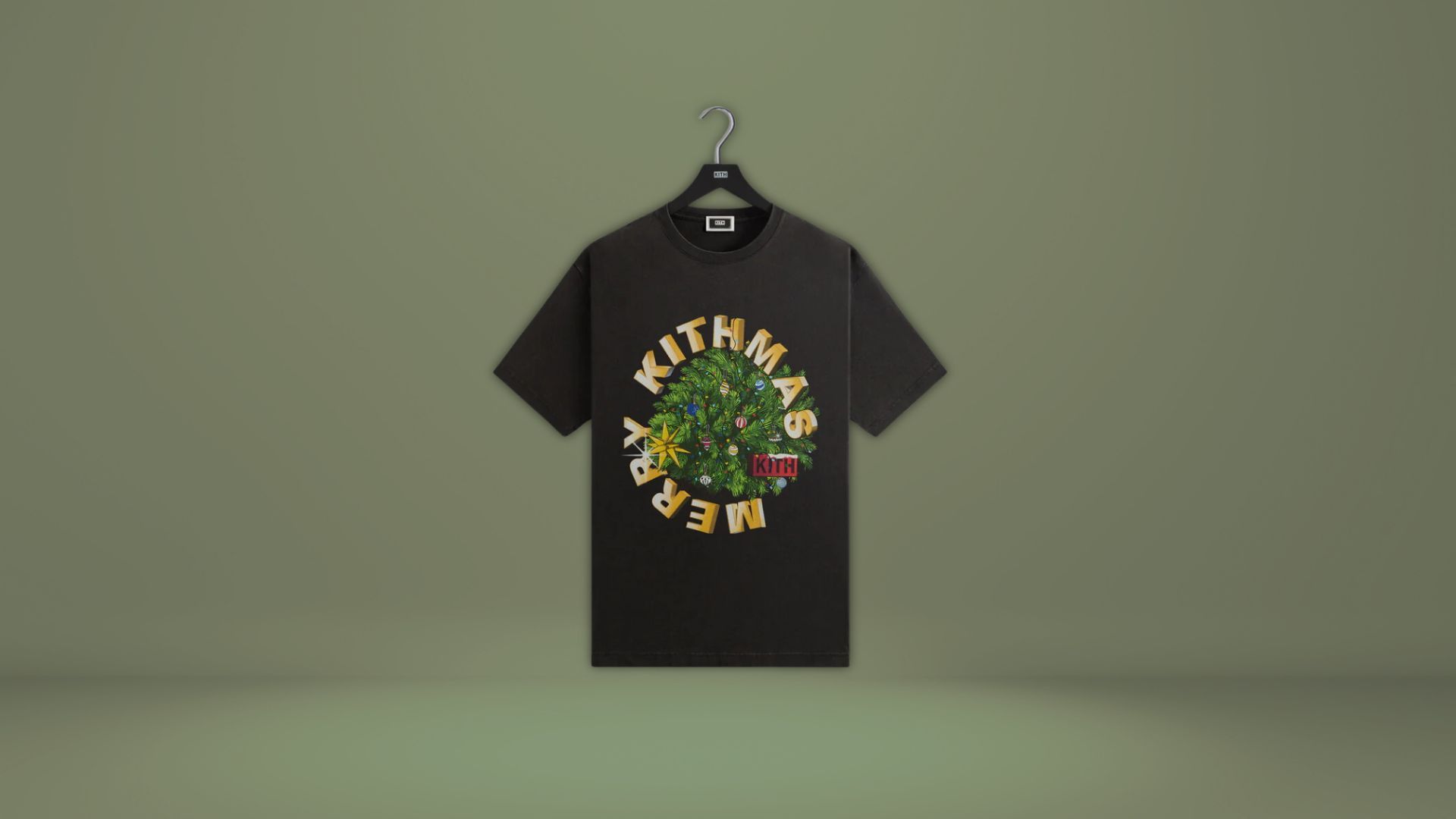 Kithmas Tree Vintage Tee (Image via Kith)