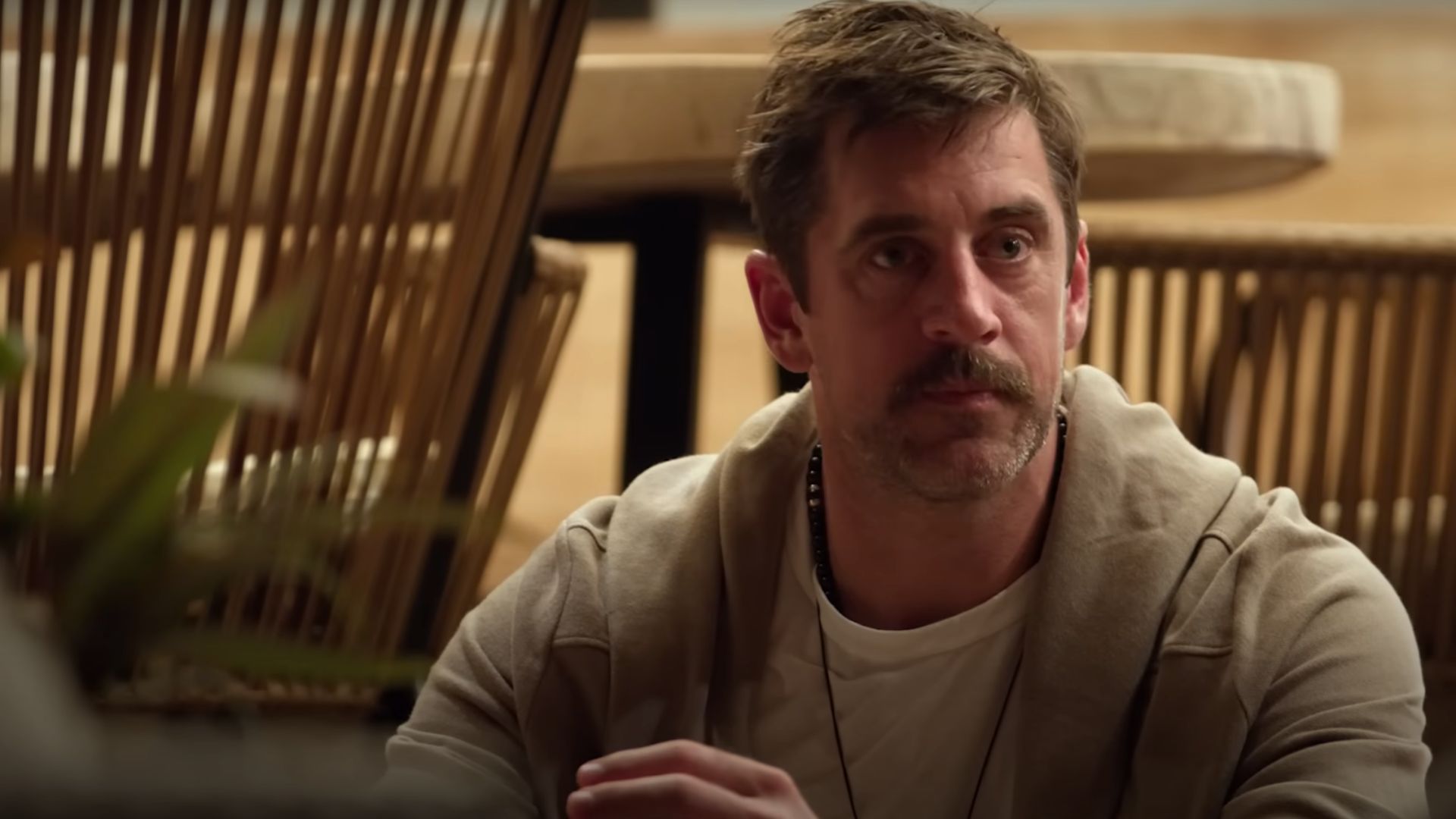 What happened between Aaron Rodgers and Jordan Rodgers? (Image via Netflix)