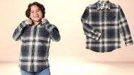 Thereabouts Little & Big Boys Long Sleeve Flannel Shirt (Image via JCPenney)