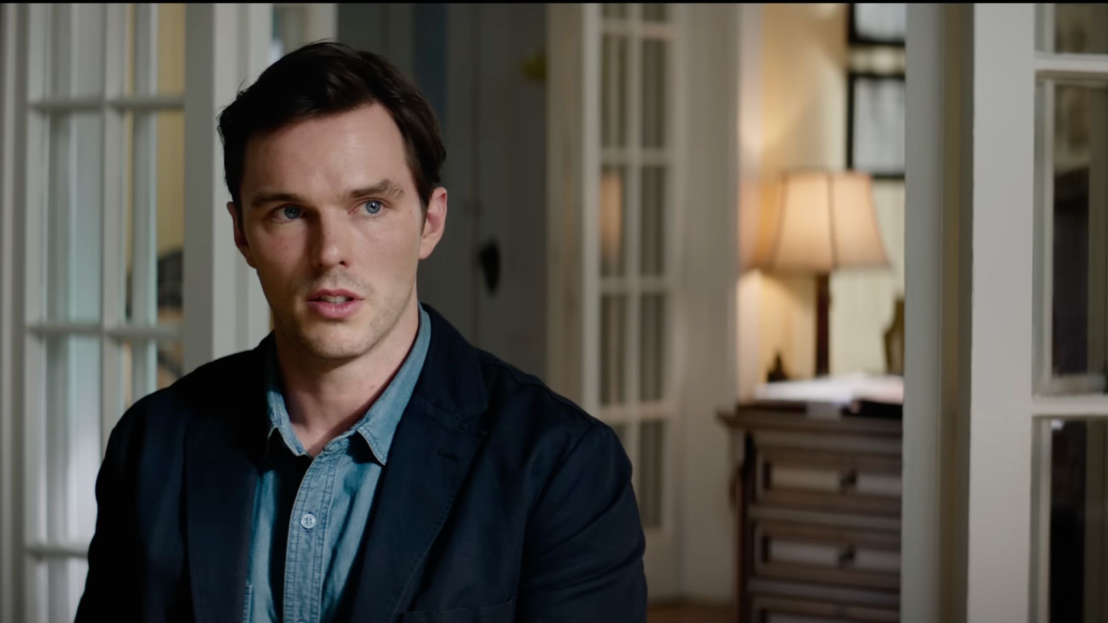 Nicholas Hoult as Justin Kemp (Image via YouTube/@WarnerBrosPictures)