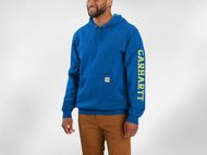 Carhartt Men’s Rain Defender Loose Fit Midweight 1889 Graphic Sweatshirt (Image via Amazon)