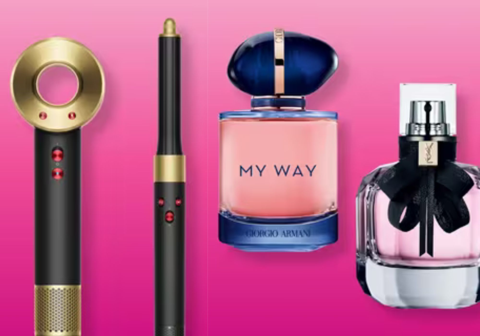 Deals on Dyson, Armani Beauty, and more in the first week (Image via Ulta Beauty)