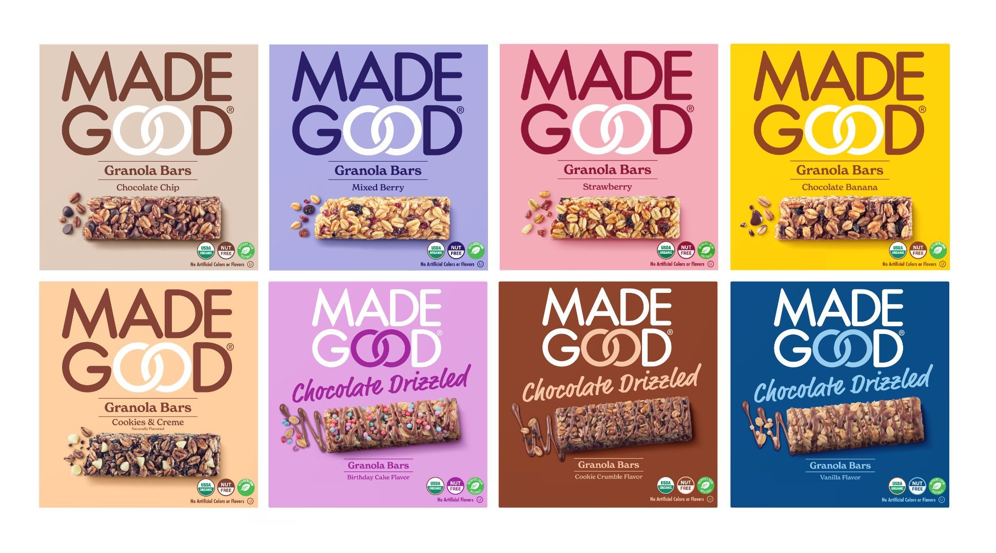 MadeGood granola bars (Image via FDA)