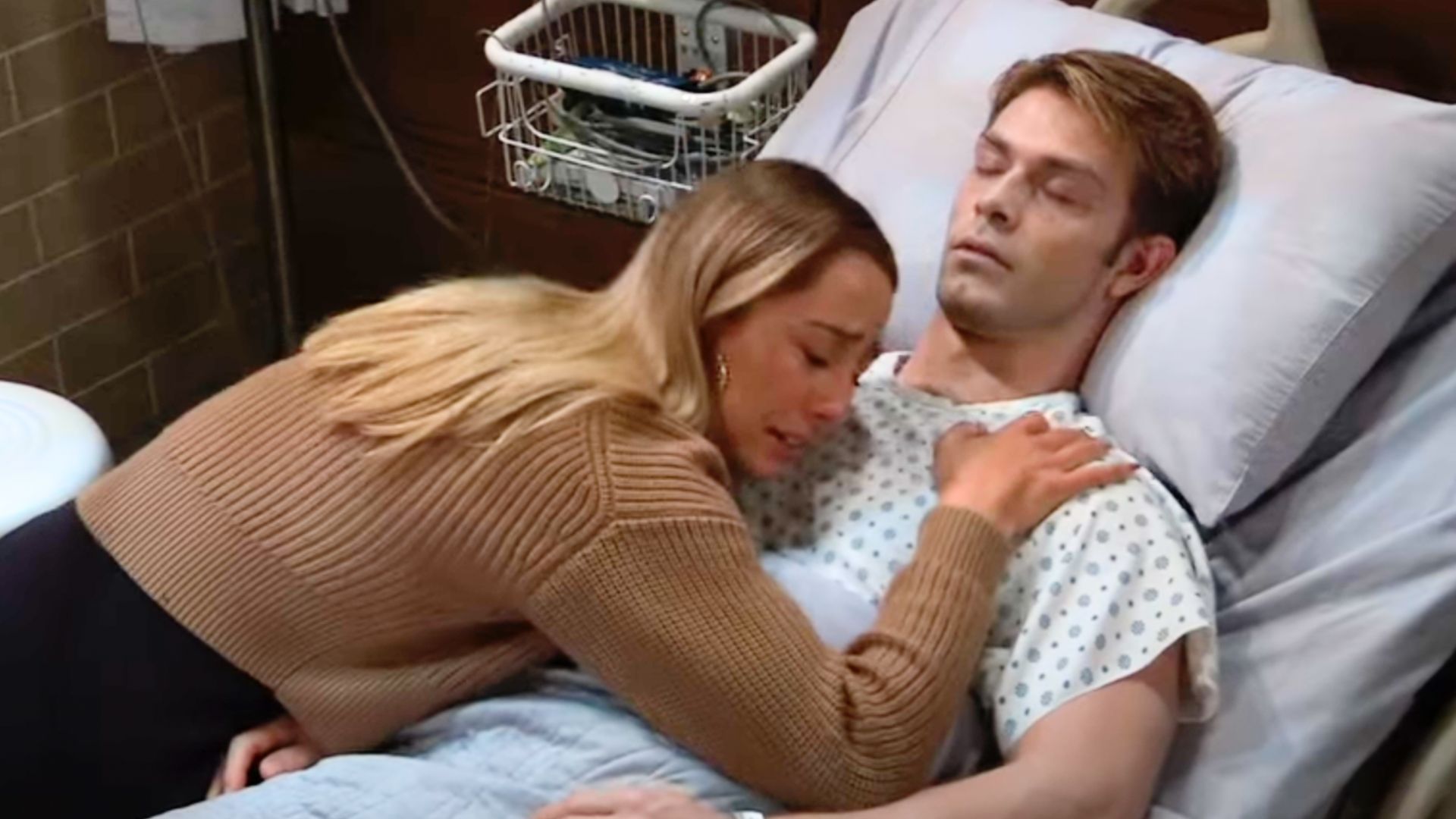 Josslyn says goodbye to Dex | Image Source: ABC