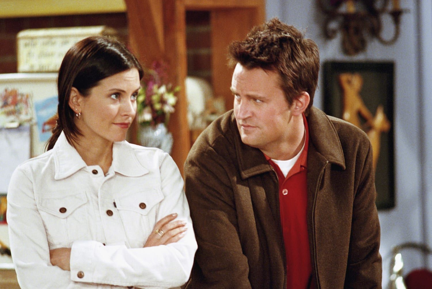 Was Courteney Cox pregnant at the end of Friends?