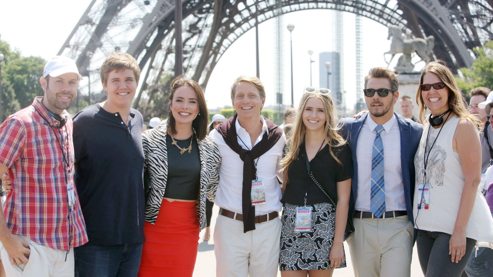 The Bold and the Beautiful: Bell family, Liam and Ivy and crew member in Paris | Image Source: JPI