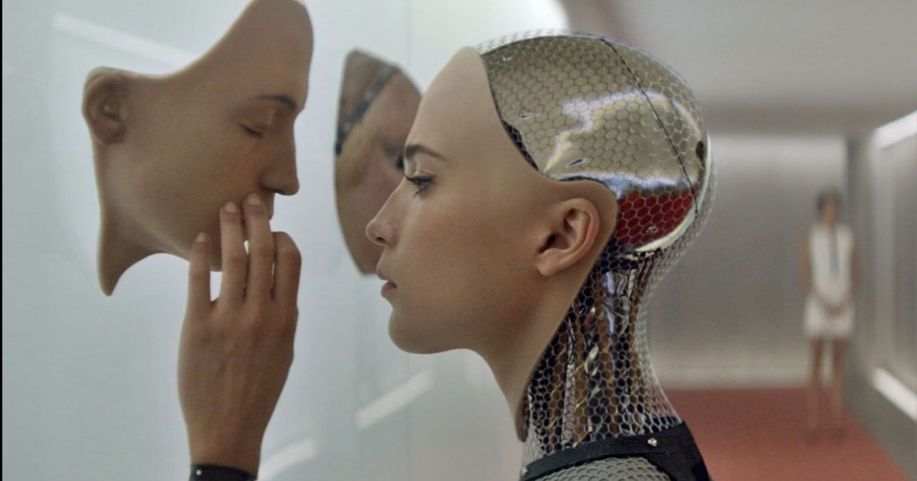 Ex Machina (Image via A24, Universal Pictures)