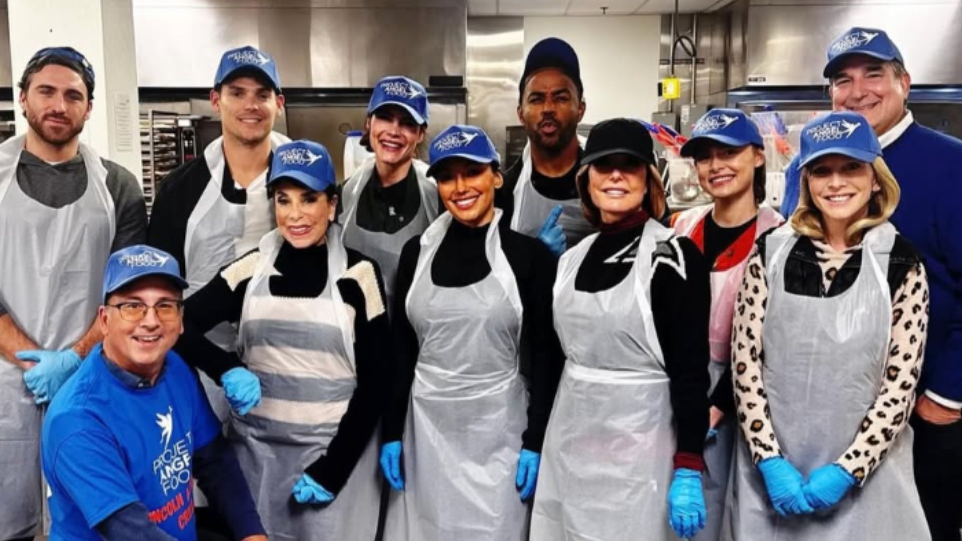 The Young and the Restless cast at Project Angel Food | Image: Instagram