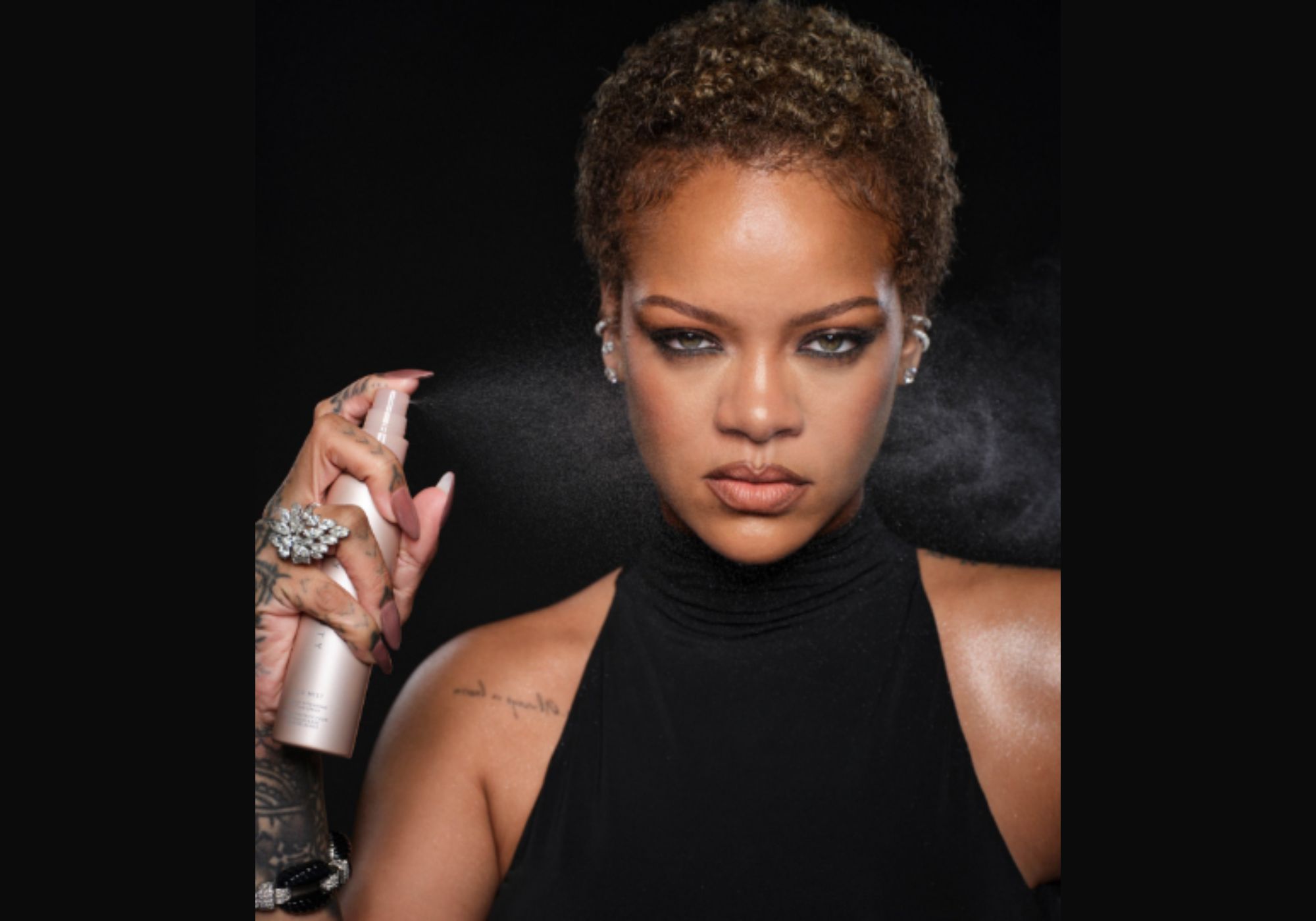 Rihanna for You Mist Setting Spray (Image via Instagram)