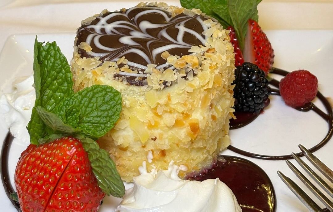 Boston Cream Pie from Omni Parker House. (Image via Instagram/@omniparkerhouse)