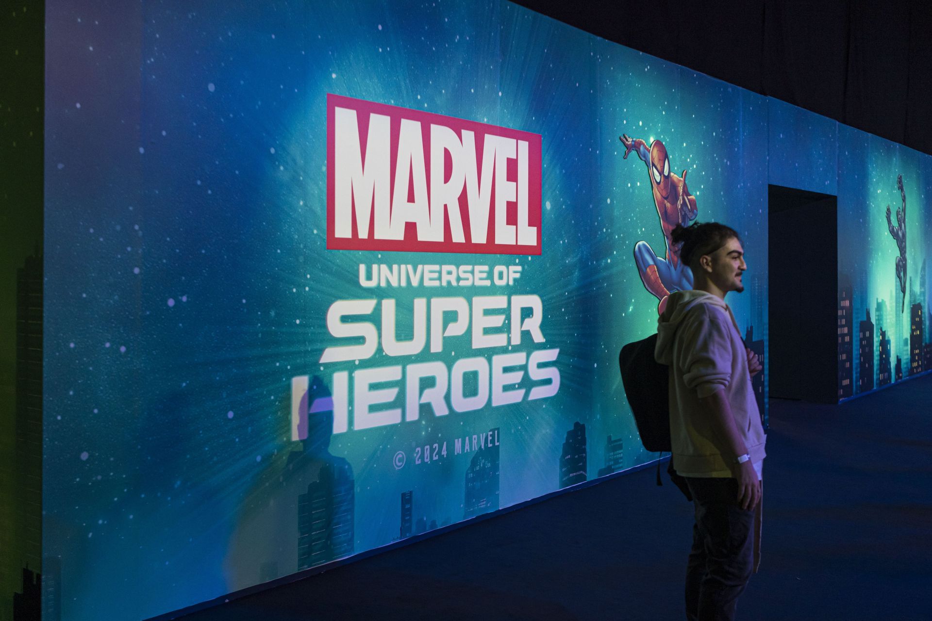 &quot;Marvel: Universe Of Superheros&quot; Exhibition In Madrid - Source: Getty