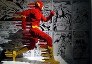 "The Art Of The Brick: DC Super Heroes" Exhibition At Parc De La Villette - Source: Getty