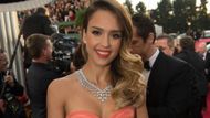 Jessica Alba at the 70th Annual Golden Globe Awards (Image via Golden Globes)