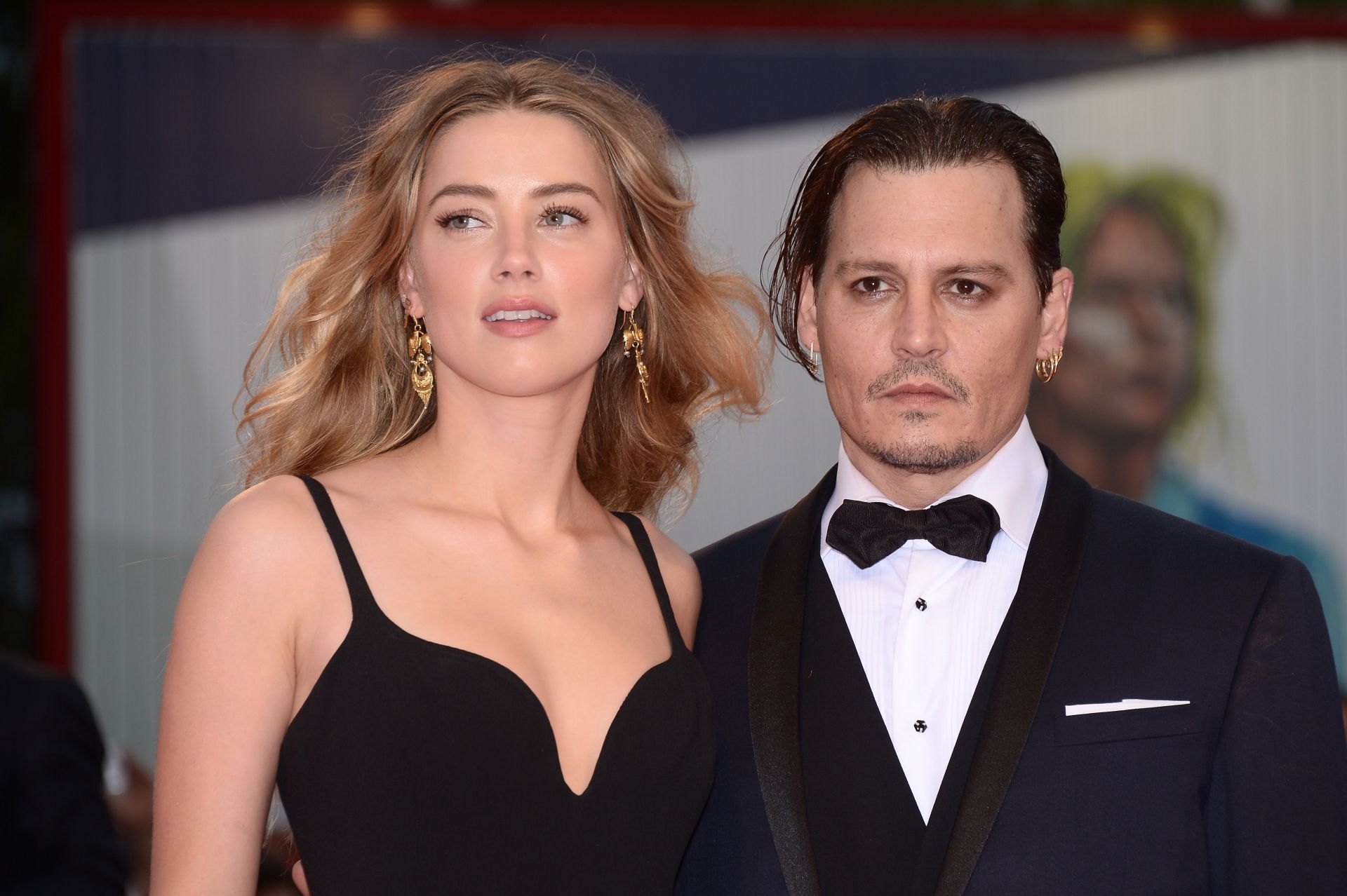 Johnny Depp and Amber Heard(Photo by Dominique Charriau/WireImage)