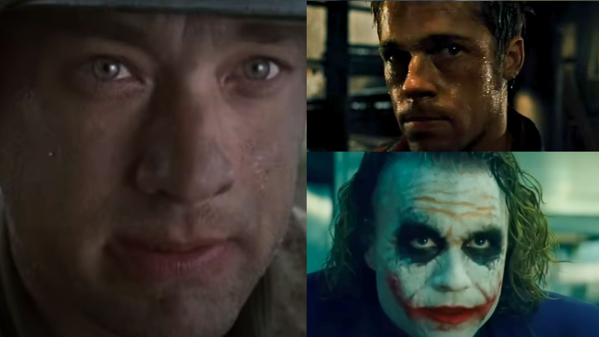 Saving Private Ryan, Fight Club, The Dark Knight