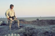 On the set of Star Wars: Episode IV - A New Hope - Source: Getty