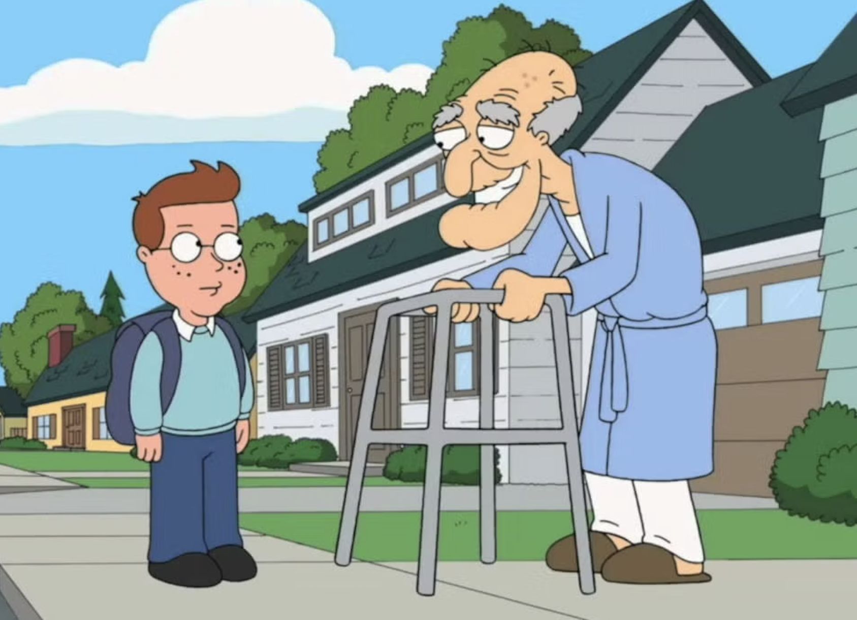 Who is Mr. Herbert in Family Guy?