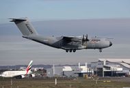 The Airbus A400M From The Movie Mission Impossible Doing Tests In Toulouse - Source: Getty