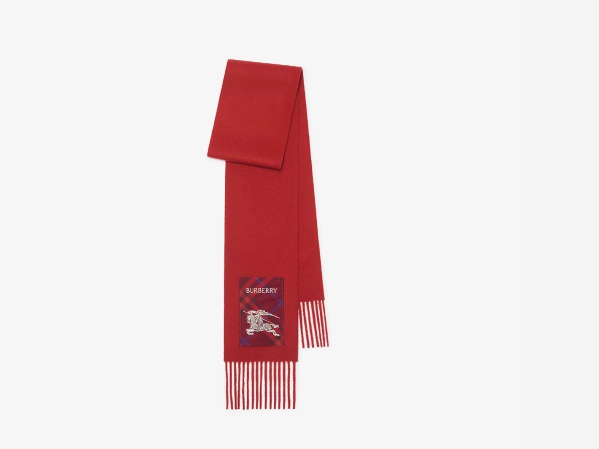 Burberry Lunar New Year Silk Scarf (Image via Burberry)