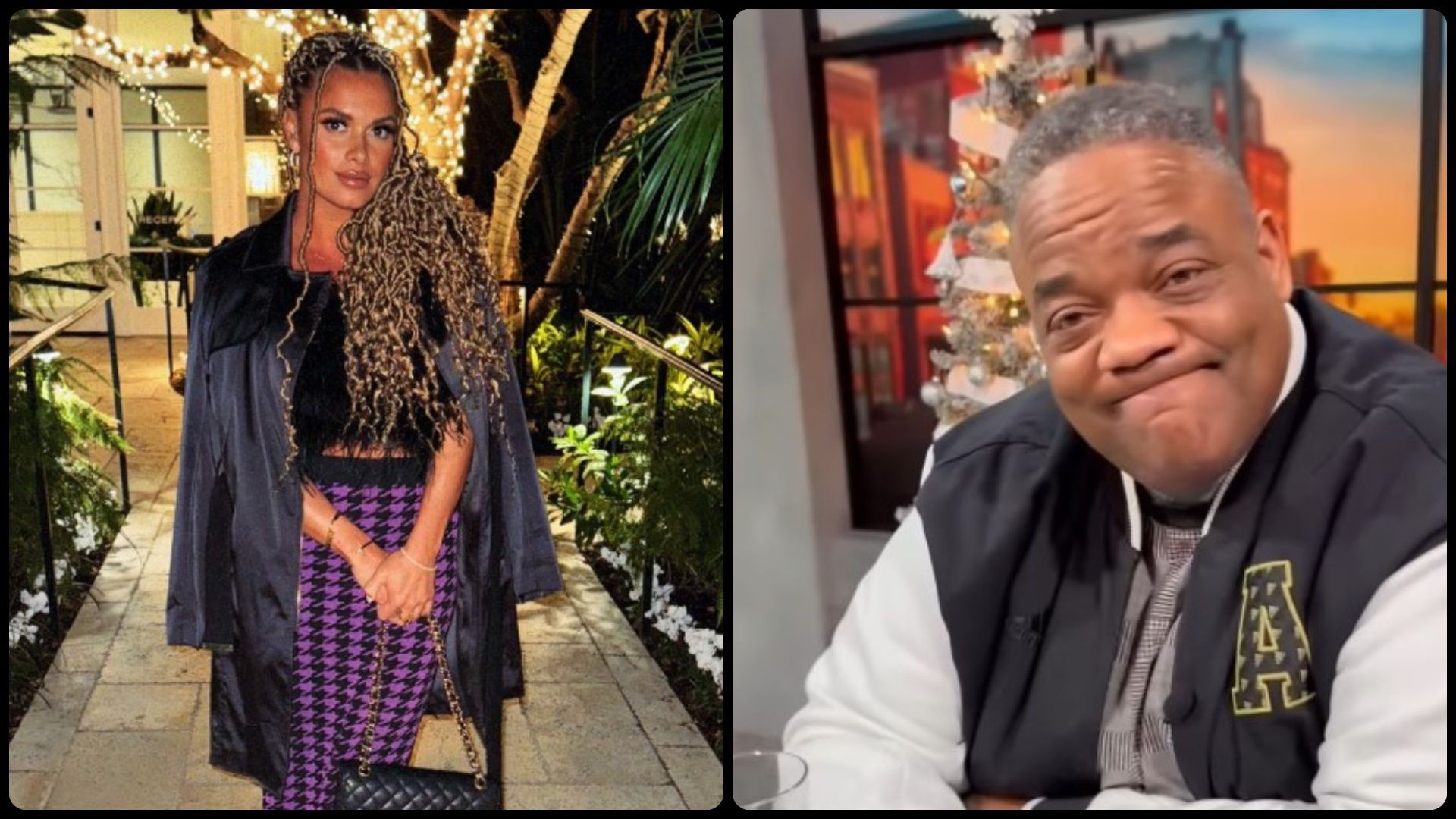 Jason Whitlock is under fire for his remarks on Joy Taylor (Image via Instagram/@joytaylortalks &amp; @realjasonwhitlock)